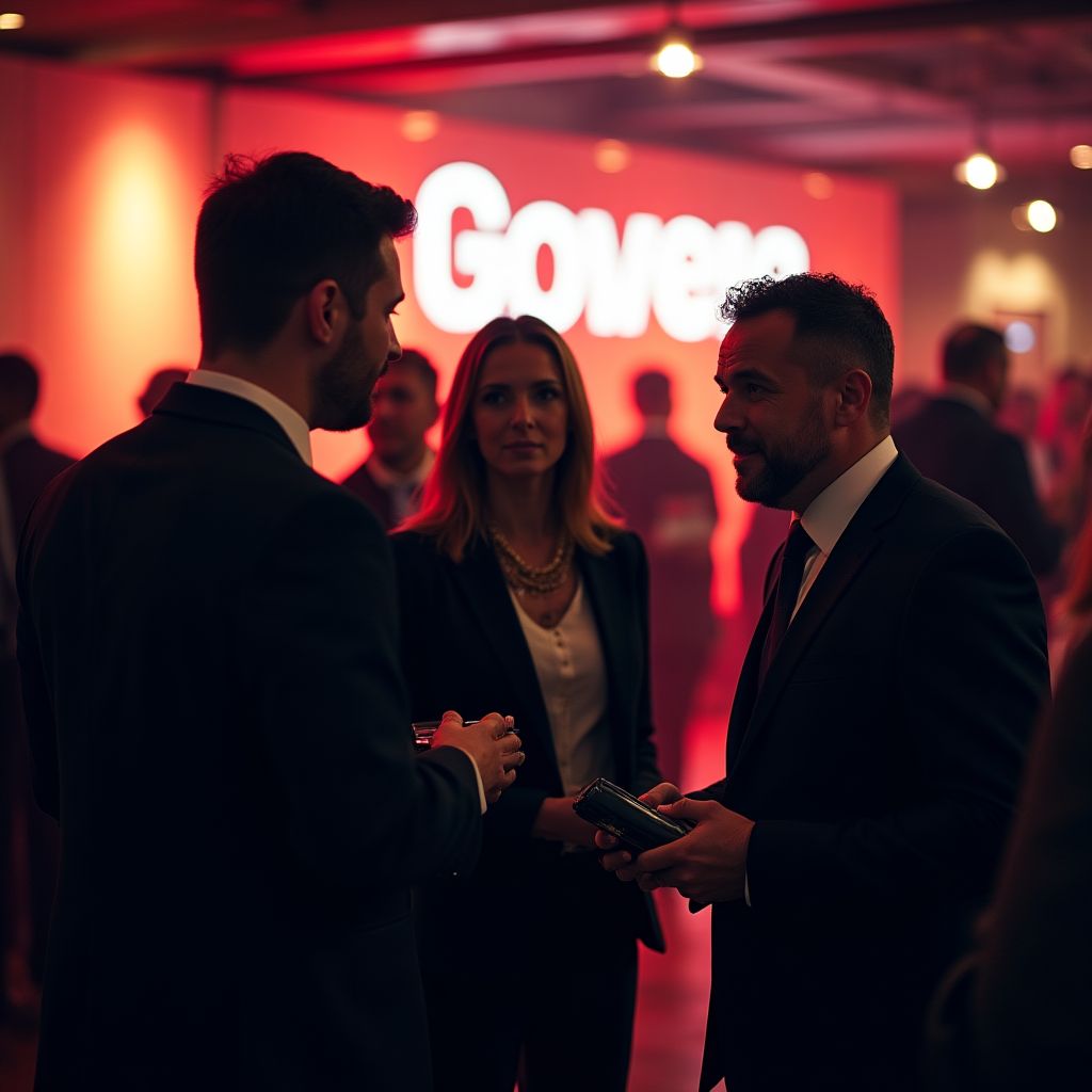 Evento de networking con clientes