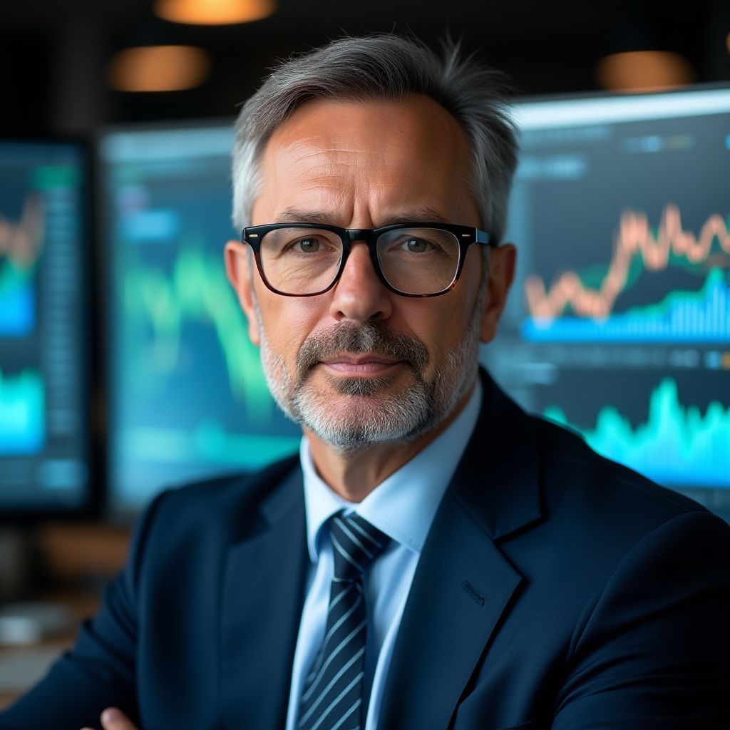 Retrato de Mateo García, Director de Inversiones